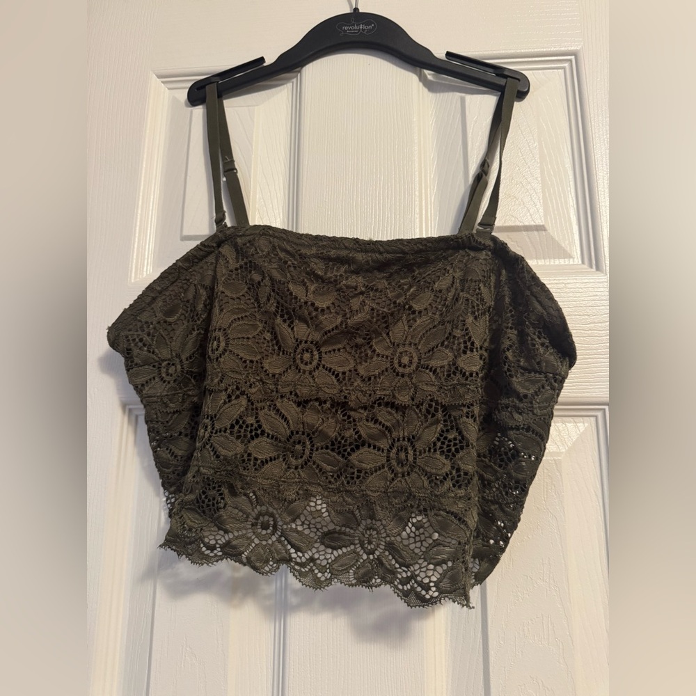 Olive Green Bralette